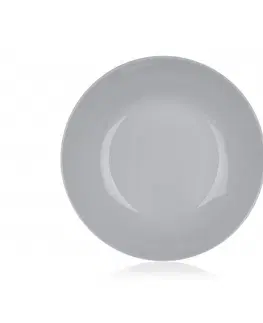 Talíře Luminarc Talíř hluboký DIWALI 20 cm, 6 ks, šedá