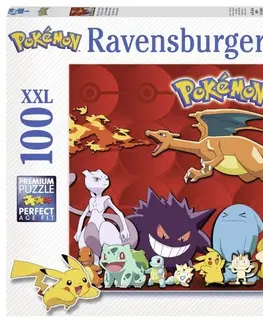 Hračky puzzle RAVENSBURGER - Pokémon 100 dílků