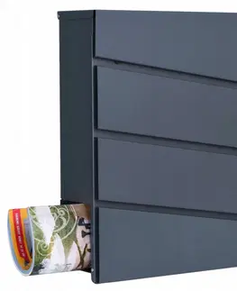 Poštovní schránky TZB Poštovní schránka Bjorg antracit