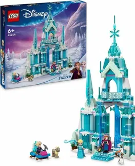 Hračky LEGO LEGO - Disney 43244 Elsa a jej ledový palác
