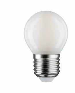 LED žárovky PAULMANN LED kapka Filament E27 230V 4,8W 4000K mat 289.20