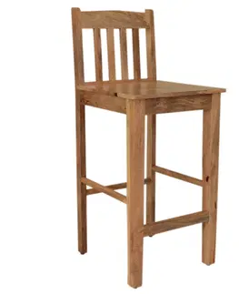 Židle Barová židle 45x105x45 Hina z mangového dřeva