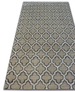 Koberce a koberečky Dywany Lusczow Kusový koberec ARGENT - W4030 trellis béžový, velikost 133x190