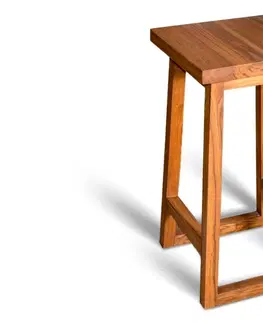 Barové židle a stoly Barová stolička ALBORGA ořech