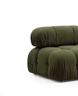 Pohovky a gauče Jednomístná pohovka BUBBLE O1 zelená