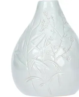 Vázy keramické Porcelánová váza s dekorem květin Lena, 10,5 x 14 cm