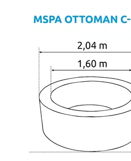 Vířivé bazény MARIMEX Bazén vířivý MSPA Ottoman C-OM061