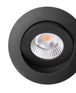Podhledová svítidla The Light Group SLC One 360° LED vestavné světlo stmívatelné až teplé černé