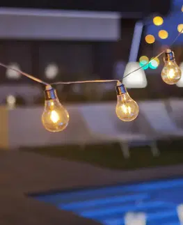 Světelné venkovní řetězy Newgarden Newgarden Stella LED solární světelný řetěz, 2700K