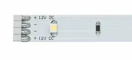 LED pásky 12V Paulmann YourLED Eco Led pásek 2,4W teplá bílá 1m bílý podklad 704.59 P 70459