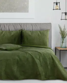 Přikrývky AmeliaHome Přehoz na postel Palsha zelená, 220 x 240 cm