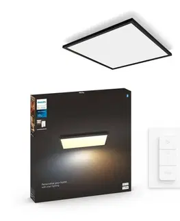 Chytré osvětlení Philips HUE Hue WA Aurelle přisazený LED panel 39W 3750lm 2200-6500K IP20 60cm černý + ovladač