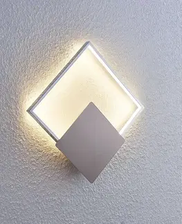 Nástěnná svítidla Lindby LED nástěnné světlo Anays, hranaté, 32 cm