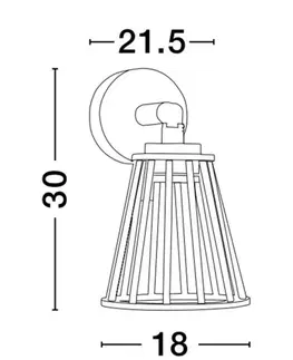 LED venkovní nástěnná svítidla NOVA LUCE venkovní nástěnné svítidlo CARINA černý hliník LED 6W 279.09 lm 3000K 220-240V IP65 9060208