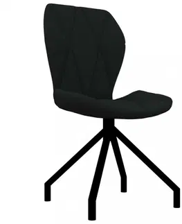 Židle Jídelní židle 6 ks umělá kůže Dekorhome Šedá
