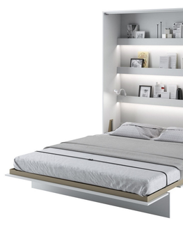 Postele Výklopná postel HOYA XIII 180x200 cm, bílá