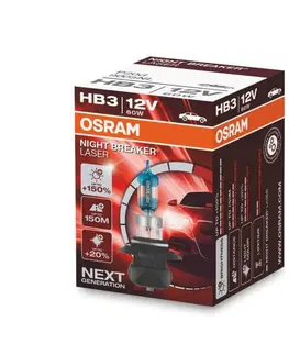 Autožárovky Osram Night Breaker Laser HB3 P20d 12V 60W 9005NL