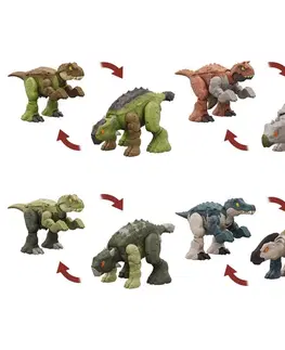 Hračky MATTEL - Jurasic World dinosaurus s transformací 2 v 1, Mix produktů