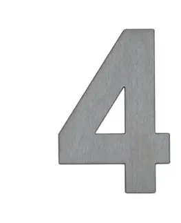 Čísla domů Albert Leuchten Domovní číslo 4 - z nerezové oceli