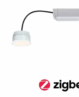 LED moduly PAULMANN LED Modul vestavné svítidlo Smart Home Zigbee teplá bílá Coin kruhové 50mm Coin 6W 470lm 230V 2700K satén