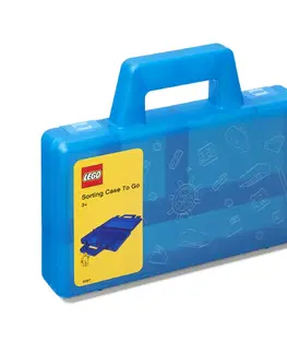 Boxy na hračky LEGO Storage - úložný box TO-GO - modrá