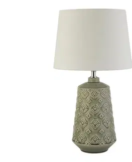Lampy Searchlight Searchlight EU60061GY - Stolní lampa EGYPT 1xE27/10W/230V keramika 