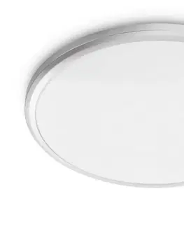 LED nástěnná svítidla LED Koupelnové stropní a nástěnné svítidlo Philips SPRAY CL260 8718699777319 12W 1200lm 2700K IP44 28,7cm stříbrné