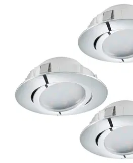 LED osvětlení Eglo Eglo 95852 - SADA 3x LED podhledové svítidlo PINEDA 1xLED/6W/230V 