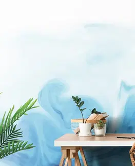 Samolepící tapety Samolepící tapeta nádherná modrá abstrakce
