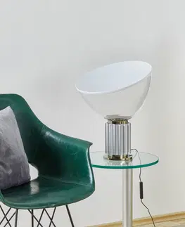 Stolní lampy FLOS FLOS Taccia small - LED stolní lampa, hliník