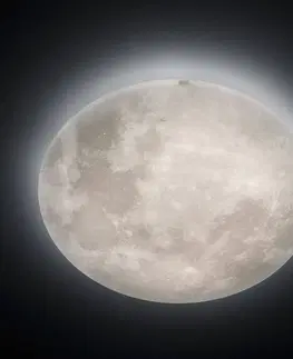 Stropní svítidla Trio Lighting LED stropní svítidlo Lunar s ovladačem 60cm