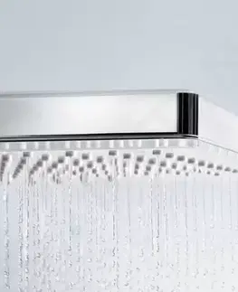 Sprchy a sprchové panely HANSGROHE Rainmaker Select Hlavová sprcha 460, 2 proudy, sprchové rameno 460 mm, černá/chrom 24005600