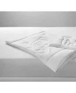 Doplňky k dětským postelím DĚTSKÁ PŘIKRÝVKA S POLŠTÁŘEM Teddy, 40/60+100/135cm, Bílá