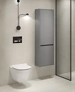 Koupelnový nábytek CERSANIT SKŘÍŇKA POD UMYVADLO CREA 80 šedá MAT  S924-017