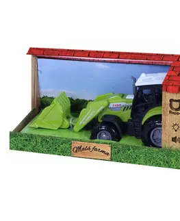 Hračky RAPPA - Traktor se lžící se zvukem a světlem