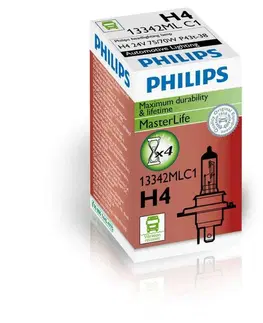 Autožárovky Philips H4 MasterLife 24V 13342MLC1