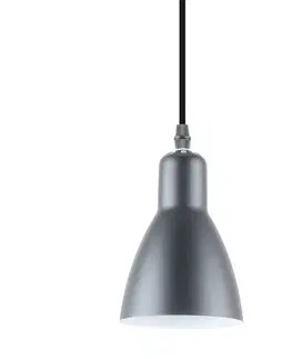 Industriální závěsná svítidla ZUMALINE A8102-1 MORA závěsné svítidlo černá