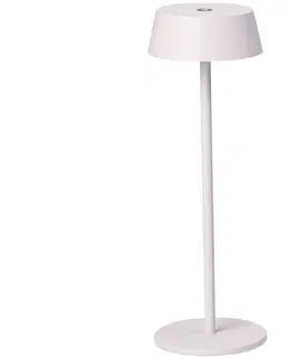 Lampy Azzardo Azzardo  - LED Venkovní stmívatelná nabíjecí lampa LED/2W/5V IP54 bílá 