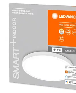 Inteligentní stropní svítidla LEDVANCE SMART+ LEDVANCE SMART+ WiFi Orbis Downlight Surface Ø60cm