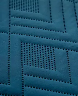 Polštáře AmeliaHome Povlak na polštář Ofélie modrý, velikost 45x45
