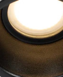 Podhledove svetlo Moderní vestavné bodové svítidlo černé IP44 - Odd