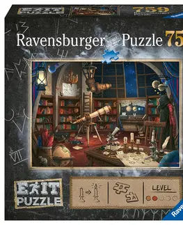 Hračky puzzle RAVENSBURGER - Exit Puzzle: Hvězdárna 759 dílků