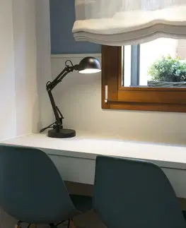 Stolní lampy do kanceláře FARO BAOBAB černá kancelářská stolní lampa