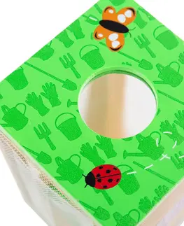 Hry na zahradu Bigjigs Toys Síťovaný box na hmyz BUGS zelený