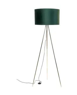 Moderní stojací lampy ZUMALINE Stojací lampa INGA H06-GD-GR