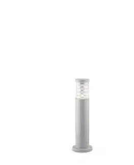 Stojací svítidla Venkovní sloupkové svítidlo Ideal Lux Tronco PT1 H40 Grigio 248288 E27 1x60W IP54 40,5cm šedé