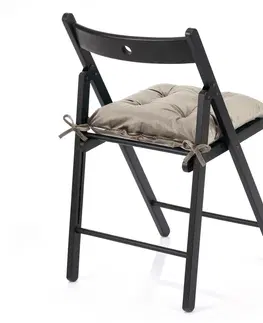 Podušky ArtFlhf Ozdobný polštář na židli ALEKSA Barva: Béžová