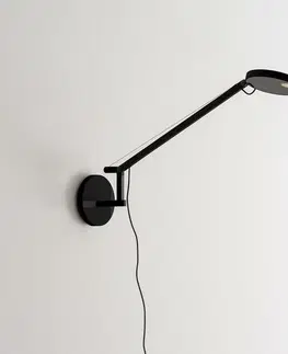 LED nástěnná svítidla Artemide Demetra Micro nástěnné - 2700K - černá 1748W50A