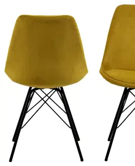 Židle Actona Jídelní židle Eris žlutá