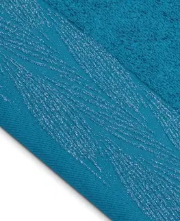 Ručníky AmeliaHome Ručník ALLIUM klasický styl 30x50 cm tmavě modrý, velikost 30x50